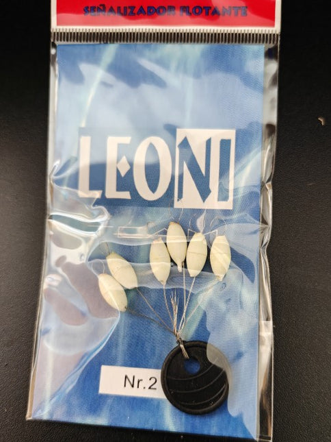 Yuki Leoni Oval Floating Beads With Stopper