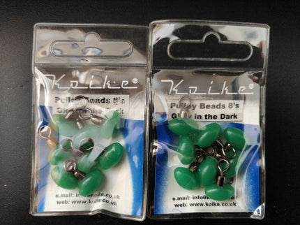 Koike Sea Fishing Pulley Beads - Red Or Luminous Green Colour