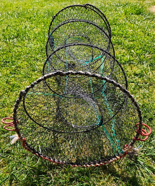 Koike Prawn Shrimp Crayfish Collapsible Fishing Net Trap (Zip Free)