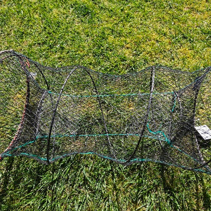 Koike Prawn Shrimp Crayfish Collapsible Fishing Net Trap (Zip Free)