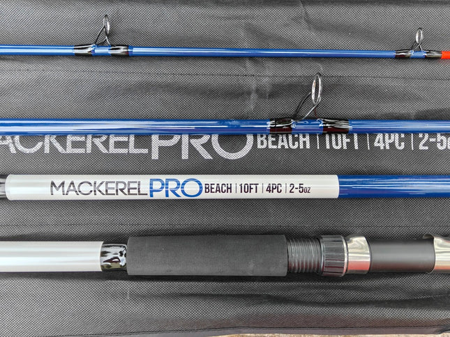 Ex Display Seatech Mackerel Pro Beach 10ft 4 Piece Travel Fishing Rod