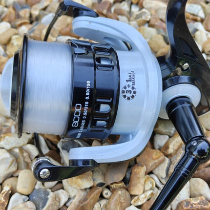 Axia Pegasus Fixed Spool Fishing  Reel 8000 Size | 3+1BB | 4.1:1 | With 20lb Line