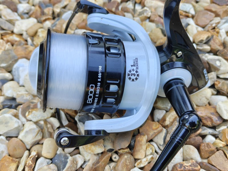 Axia Pegasus Fixed Spool Fishing  Reel 8000 Size | 3+1BB | 4.1:1 | With 20lb Line