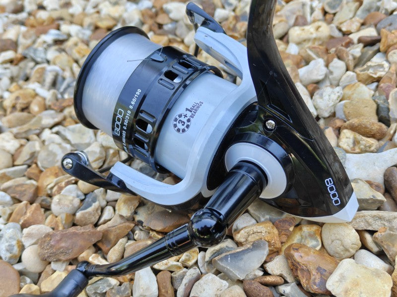 Axia Pegasus Fixed Spool Fishing  Reel 8000 Size | 3+1BB | 4.1:1 | With 20lb Line