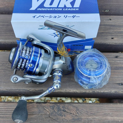 Ex Display Yuki Zerk 4000 Size Fixed Spool Match Fishing Reel Plus Spare Spool