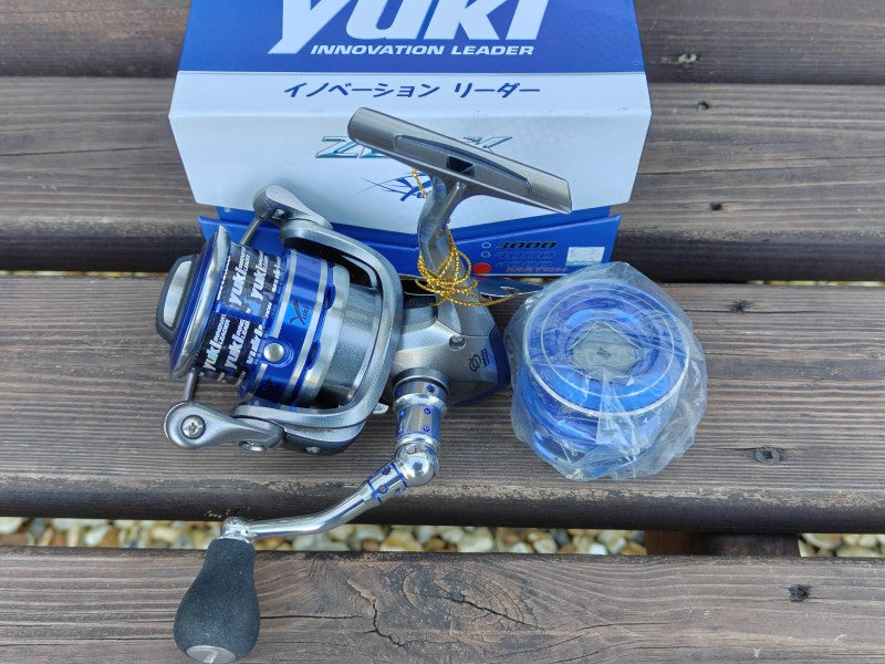 Ex Display Yuki Zerk 4000 Size Fixed Spool Match Fishing Reel Plus Spare Spool