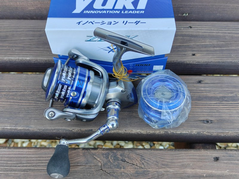 Ex Display Yuki Zerk 4000 Size Fixed Spool Match Fishing Reel Plus Spare Spool