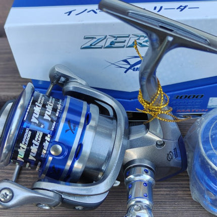 Ex Display Yuki Zerk 4000 Size Fixed Spool Match Fishing Reel Plus Spare Spool