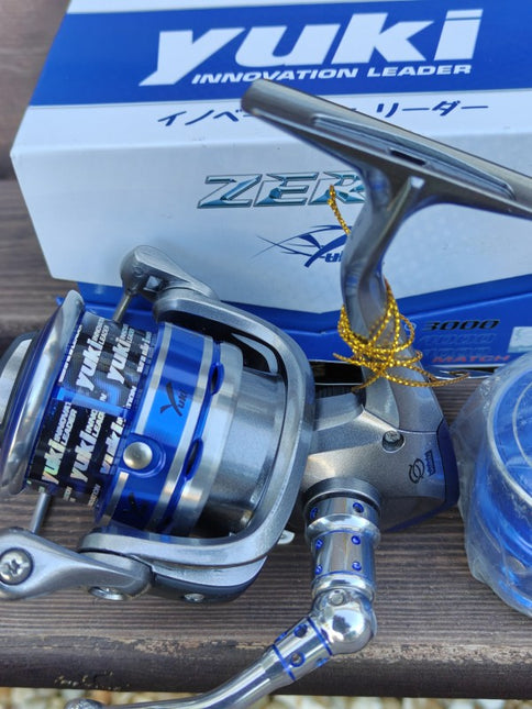 Ex Display Yuki Zerk 4000 Size Fixed Spool Match Fishing Reel Plus Spare Spool