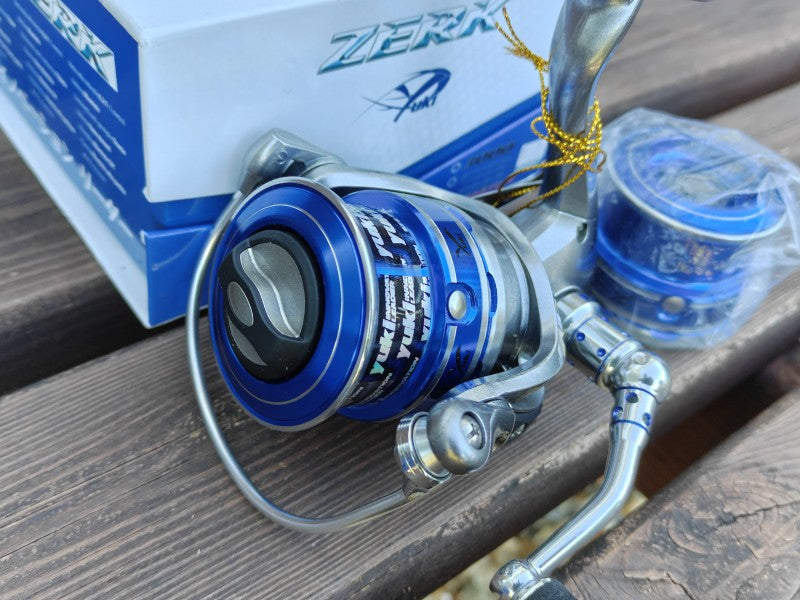 Ex Display Yuki Zerk 4000 Size Fixed Spool Match Fishing Reel Plus Spare Spool