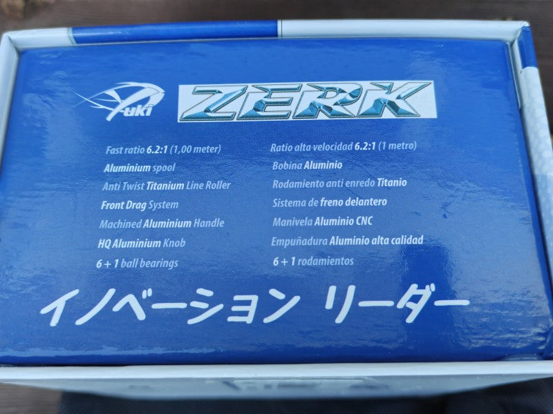 Ex Display Yuki Zerk 4000 Size Fixed Spool Match Fishing Reel Plus Spare Spool