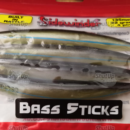 Sidewinder Fishing Lures Bass Sticks 12g And 22g Various Colours