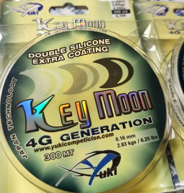 Yuki 4G Key Moon Premium Fishing Line 300M Spool