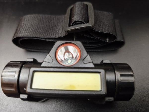 brookstone rechargeable flashlight Brookstone Rechargeable COB Led Headlight Torch – Shut Up And Fish Ltd