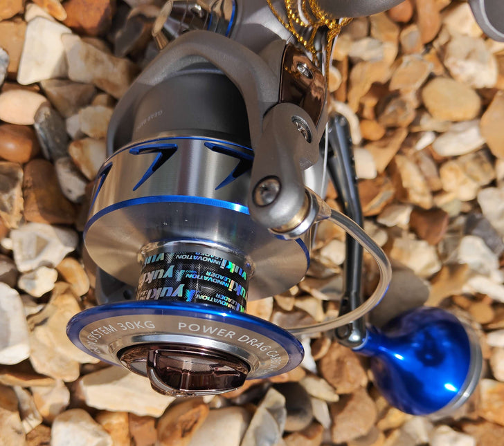 EX Display Yuki Trailer Boat 7000 Saltwater Proof Fixed Spool Fishing Reel 10+1 BB