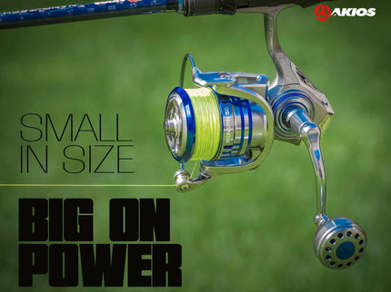 Akios Iron Spin RX50 5000 Size Fixed Spool Fishing Reel