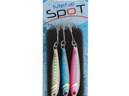 Flashmer Metal Spot Casting Lures Multi Pack 21g