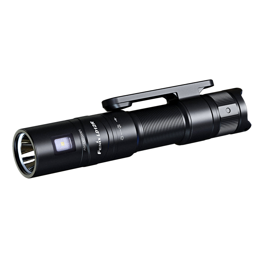 Dual Line Torch Fenix LD12R 600 Lumens Dual Light Source Rechargeable Torch - With Mag ...
