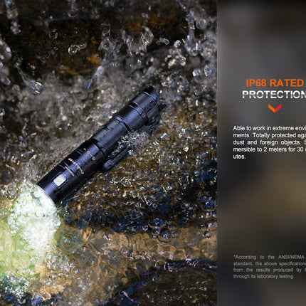 Fenix LD12R 600 Lumens Dual Light Source Rechargeable Torch -  With Magnetic Clip