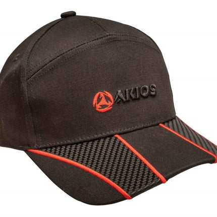Akios Fishing Black Baseball Cap