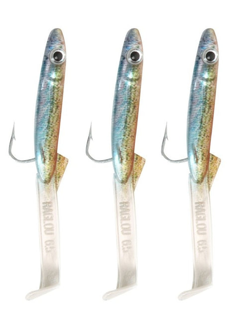 Ragot Raglou 3D Eel Soft Fishing Lures -  120mm  3 Per Pack