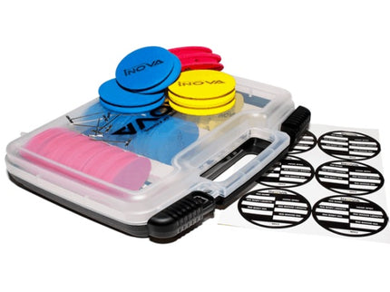 Inova Rig Wrapper Sea Fishing Tackle Box With 24 Rig Winders
