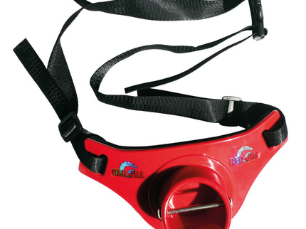 Red Gill Fishing Rod Butt Pad With Gimbal