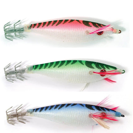 Multi Buy 3 x Axia Squid Jig Fishing Lures 7cm 10g
