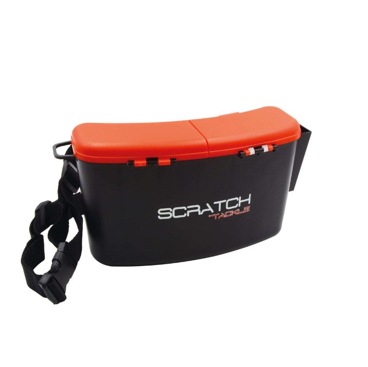 Scratch Tackle Fishing Lure Storage Waist Belt Box