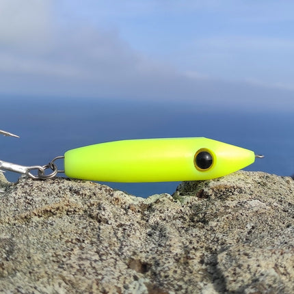 Samson Enticer Minnow Topwater Sub Fishing Lure High Visibility Yellow 15g