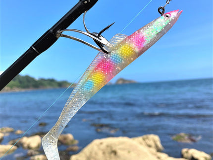 Sidewinder Glitter King Sandeel Fishing Lures