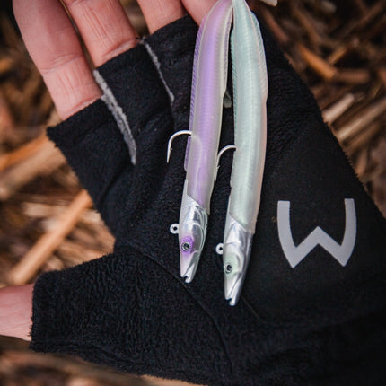 Westin Limited Edition Sandy Andy Jig Bass Fishing Lures Green and Purple Pearlescent Colours