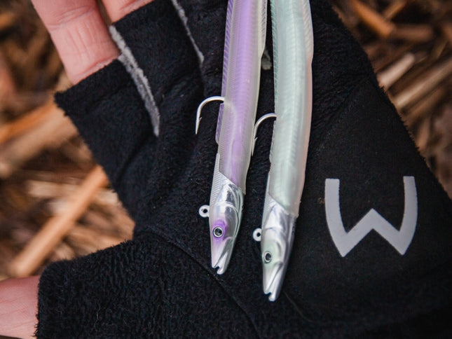 Westin Limited Edition Sandy Andy Jig Bass Fishing Lures Green and Purple Pearlescent Colours