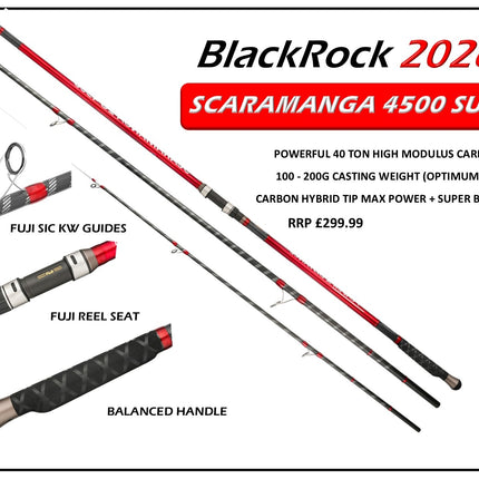Blackrock Scaramanga 2G 4500 Surf Fishing Rod