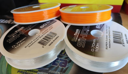Seatech Sea Fishing Shock Leader Line 100m Spool