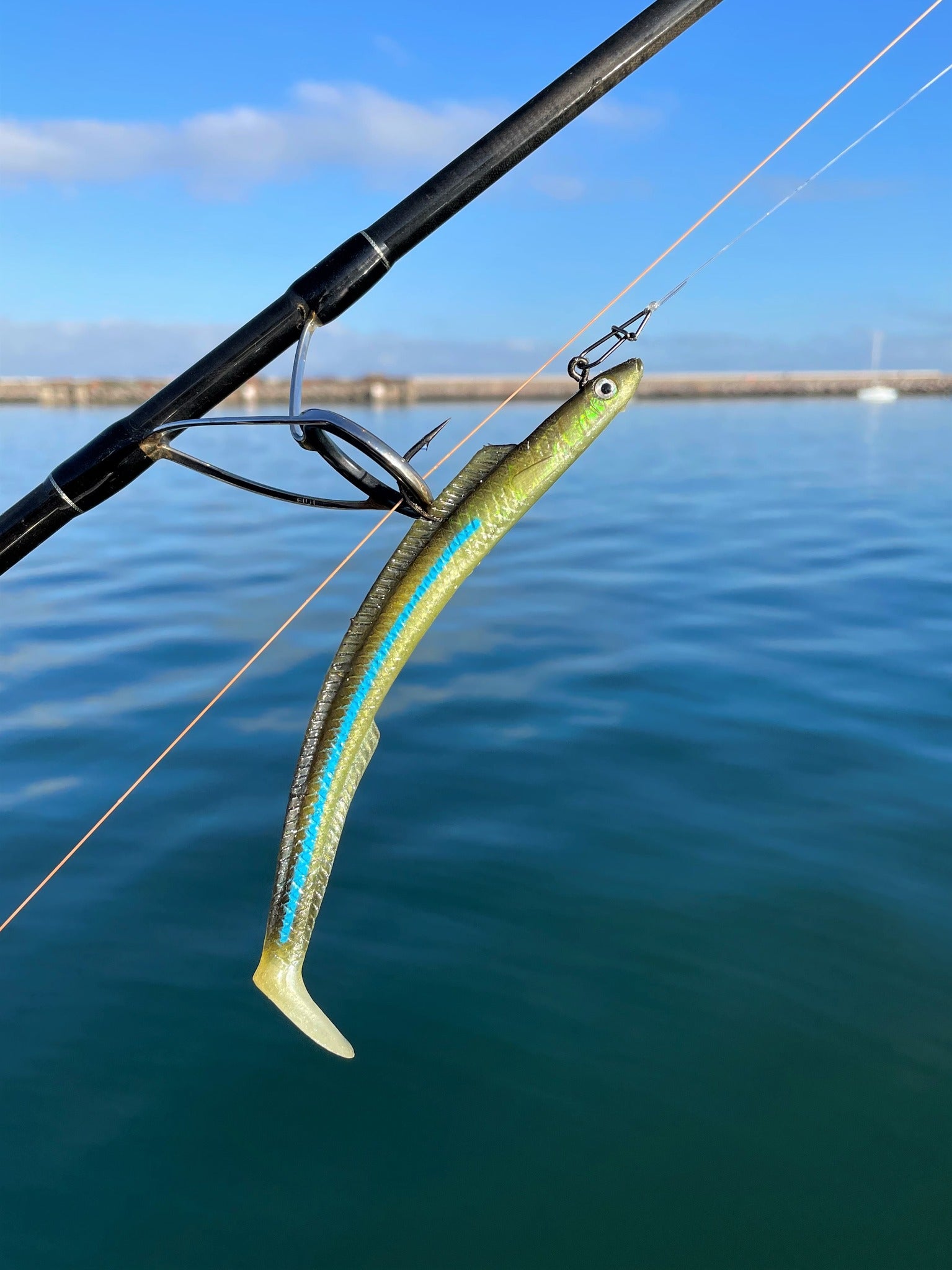 Sidewinder Lures Skerries Eel Fishing Lures Super Real Colour