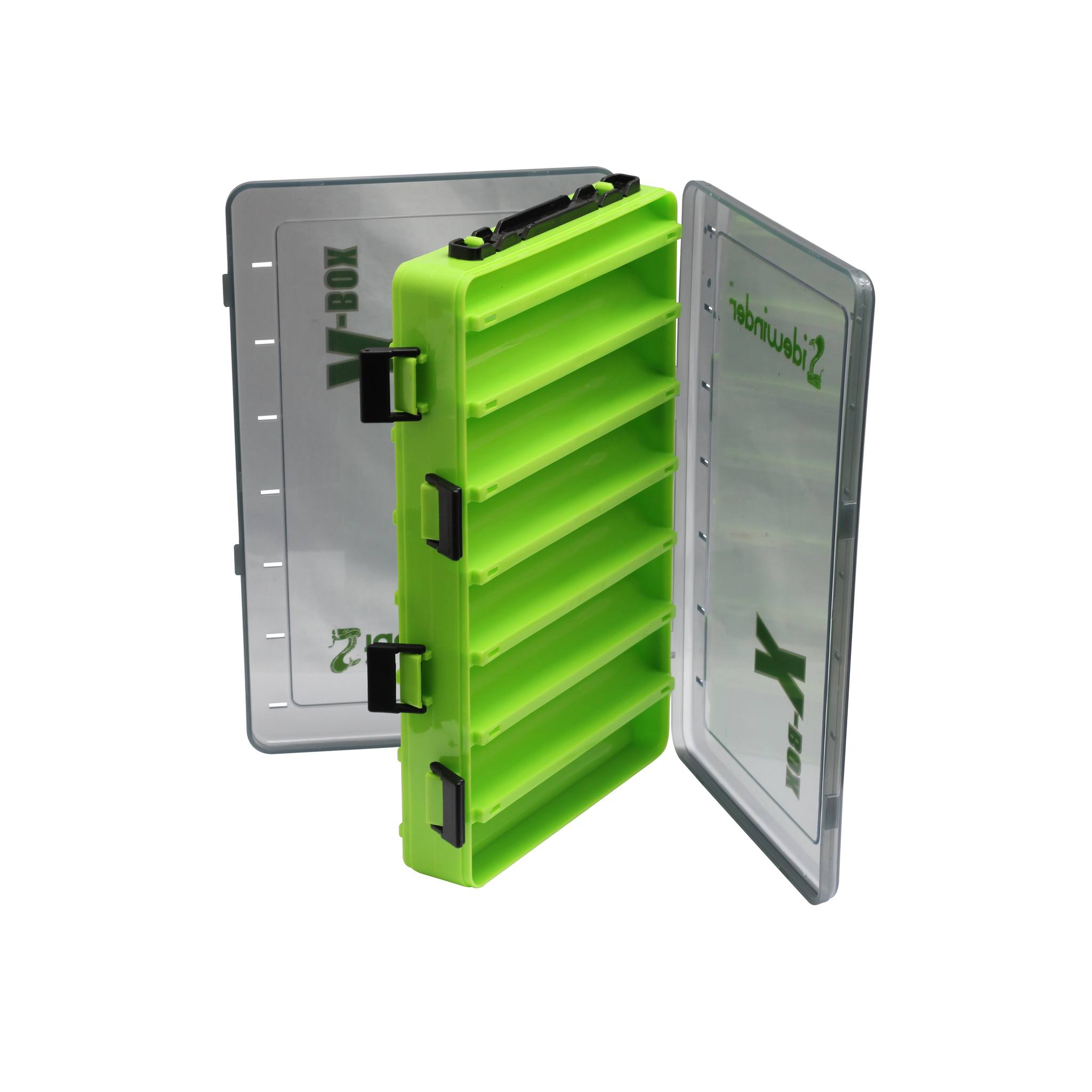 Double-Sided Outdoor Fishing Box – Removable Inserts, Large Capacity Lure Storage Container