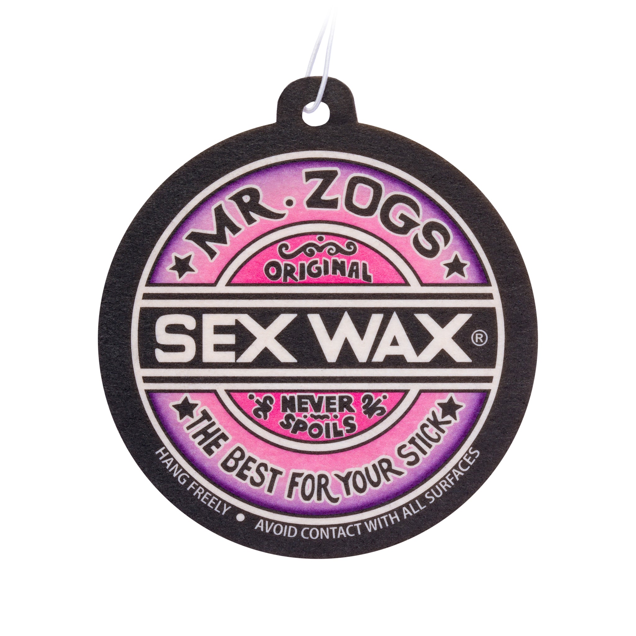 Sex Wax Air Fresheners Bulk Pack x 4 Scents Grape Coconut Strawberry and Pineapple
