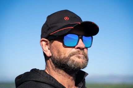 Akios Polarised Blue Lens Fishing Sunglasses