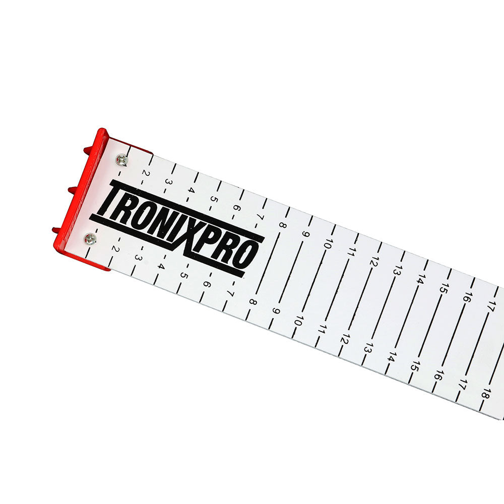 Tronixpro Rigid Fish Measure Ruler 45cm