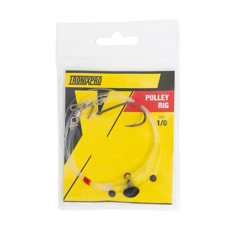 Multi Pack 3 x Tronixpro Professional Hand Tied Pulley Sea Fishing Rigs