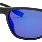 Blue Mirror Lens I Matte Dark Grey Frame