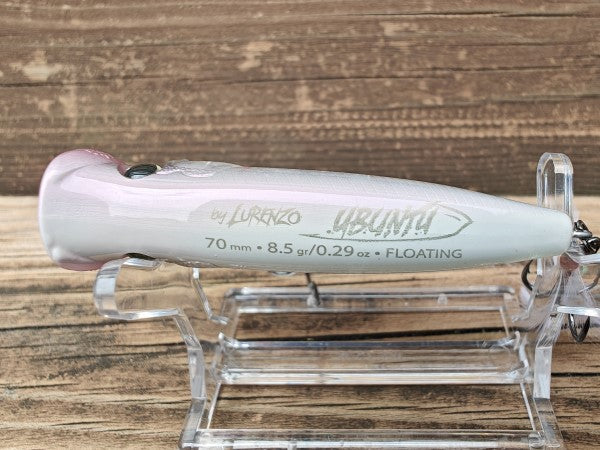 Fishus Lurenzo Ubuntu Surface Popper Fishing Lure 7cm 8.5g