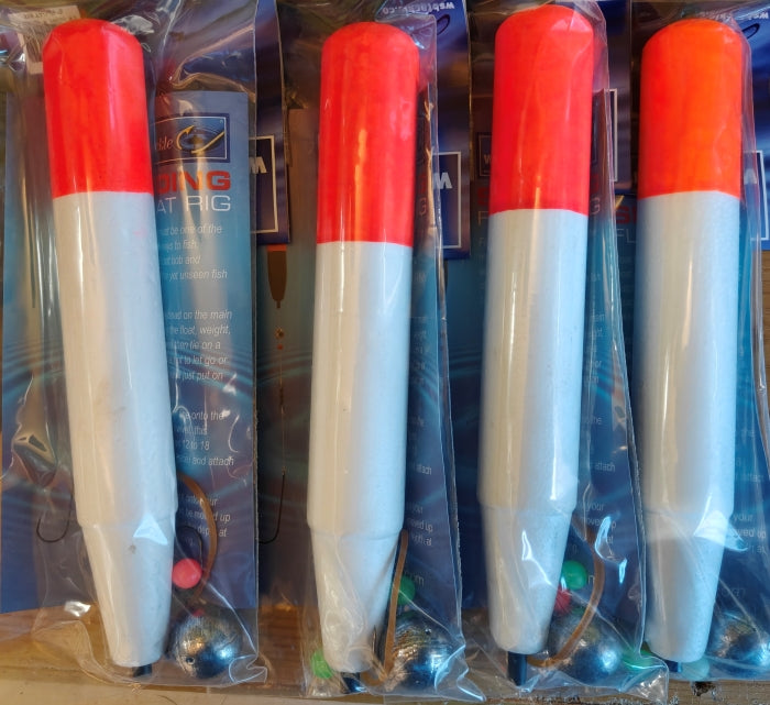 Bulk Buy 4 x Sea Fishing Float Kits 6" Length - 42g