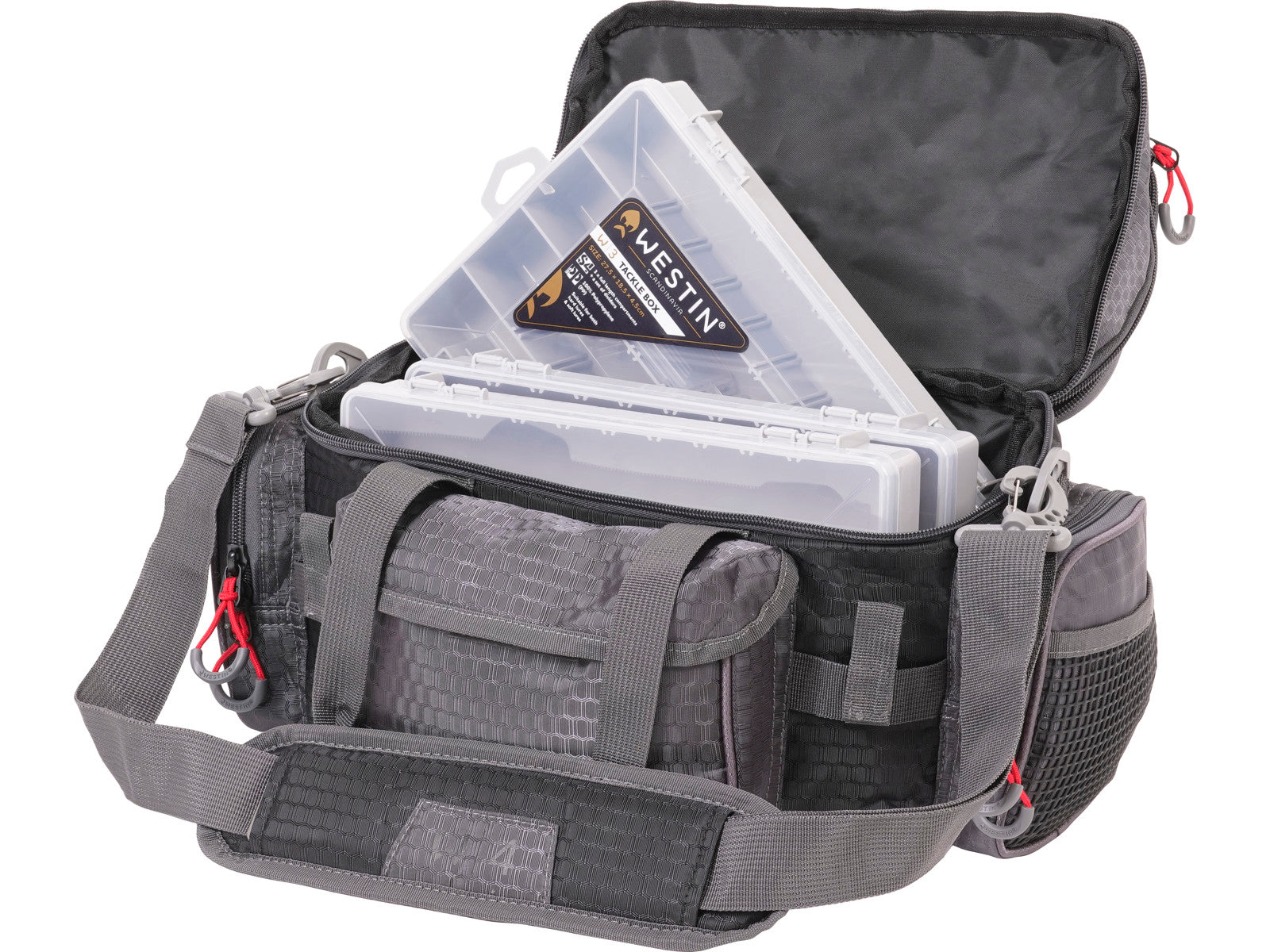 Westin W4 Lure Fishing Tackle Bag Includes 4 Boxes