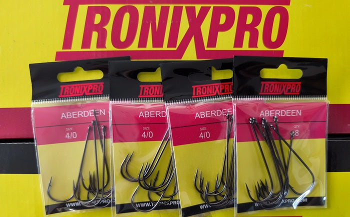 Bulk Buy Tronixpro Sea Fishing Hooks Aberdeen | Size 4/0 | 4 Packs