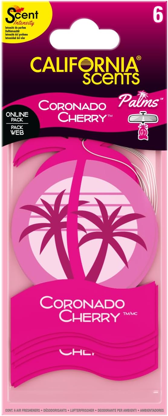 California Scents  Palms Car Air Fresheners