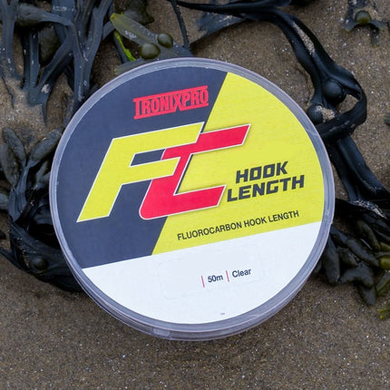 Tronixpro FC Hard Fluorocarbon Hook Length 50m Spools