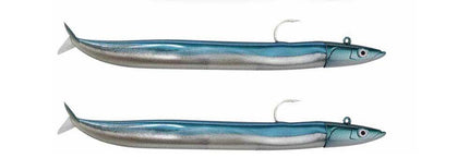 Fiiish Lures Crazy Sand Eel Off Shore Double Combo Soft Fishing Lure