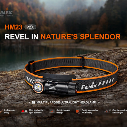 Fenix HM23 V2 Headlamp Torch